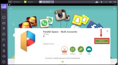 Parallel Space 9app download free for android1